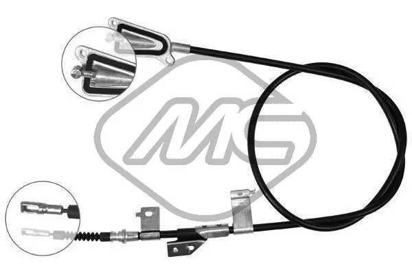 Cable Pull, parking brake (82338)