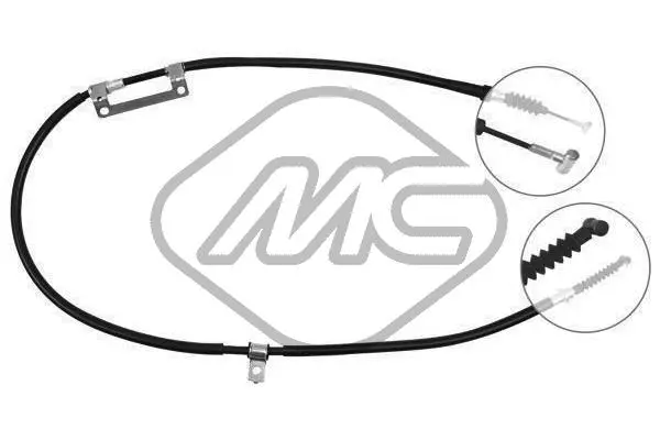 Cable Pull, parking brake (82207)
