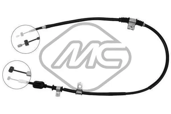 Cable Pull, parking brake (81978)