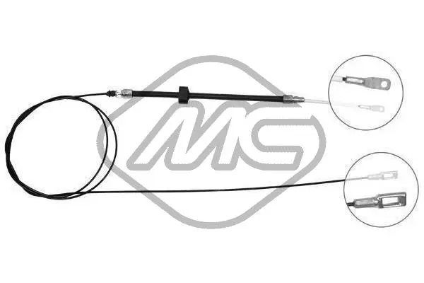 Cable Pull, parking brake (80187)