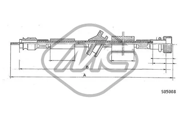 Speedometer Cable (80918)