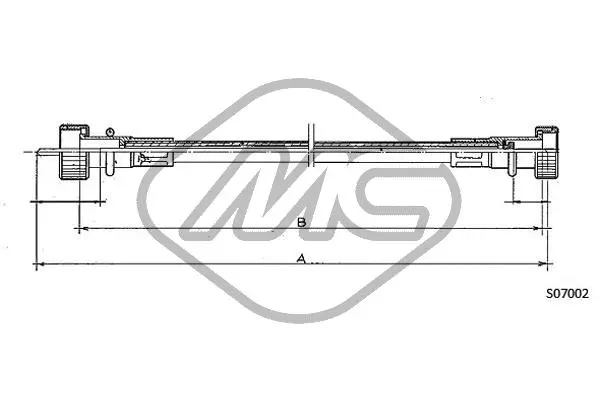 Speedometer Cable (81168)