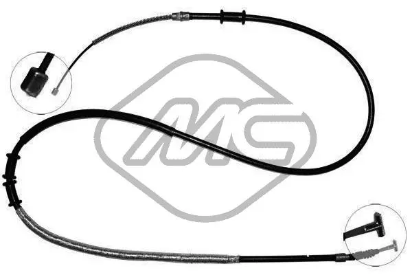 Cable Pull, parking brake (81326)