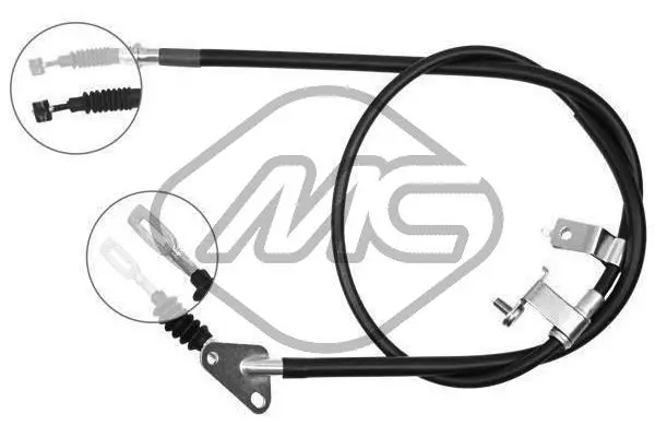 Cable Pull, parking brake (82220)