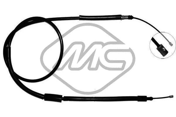 Cable Pull, parking brake (80244)