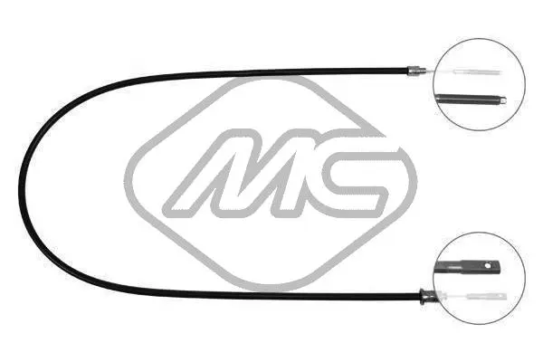 Cable Pull, parking brake (80806)
