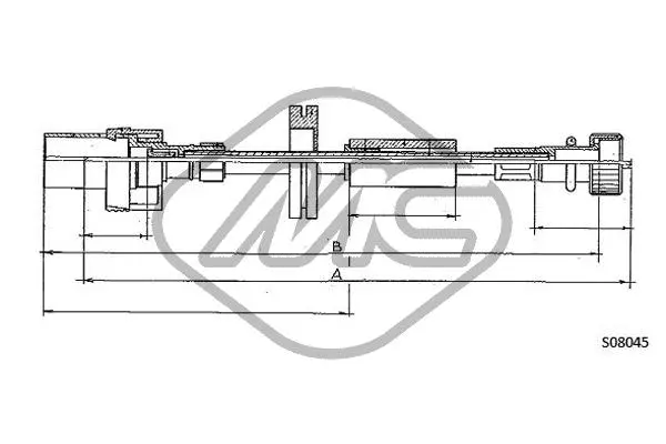 Speedometer Cable (81727)