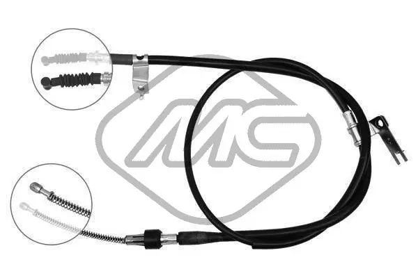 Cable Pull, parking brake (82216)