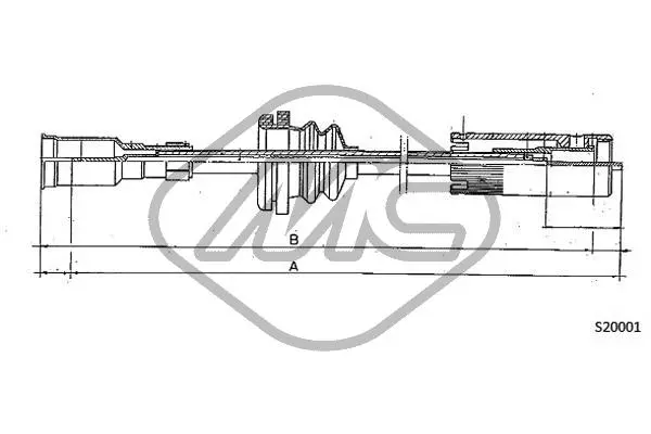 Speedometer Cable (82429)