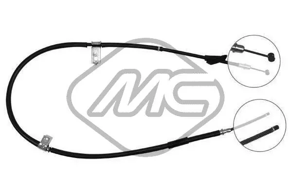 Cable Pull, parking brake (80267)