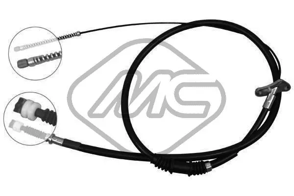 Cable Pull, parking brake (82528)