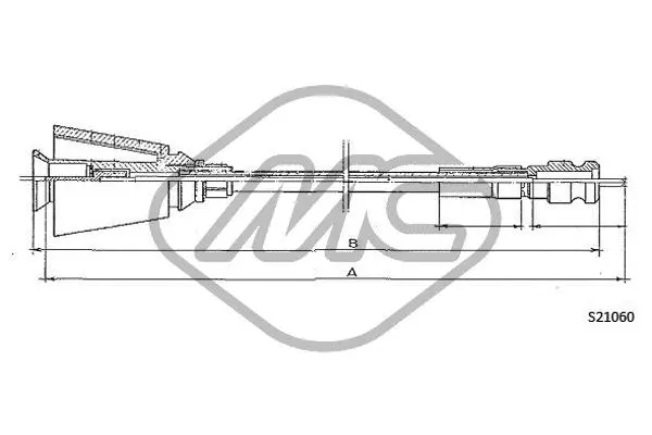 Speedometer Cable (82748)