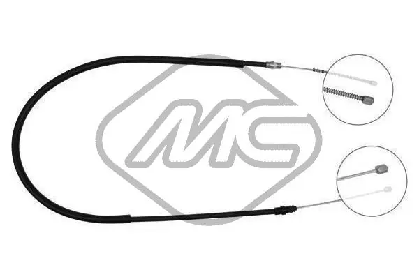 Cable Pull, parking brake (83056)