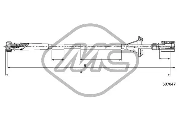 Speedometer Cable (82080)