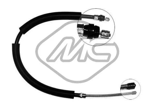 Cable Pull, parking brake (83060)
