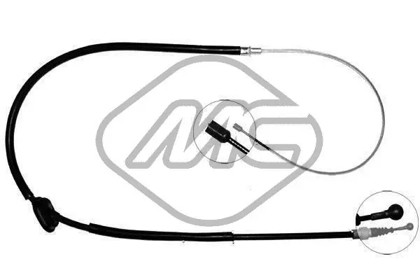 Cable Pull, parking brake (80201)