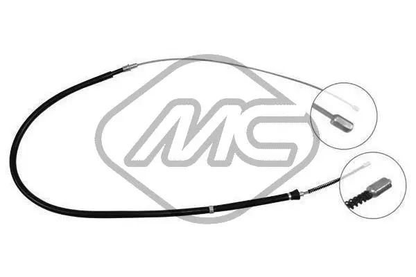 Cable Pull, parking brake (80372)