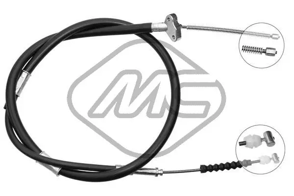 Cable Pull, parking brake (83451)