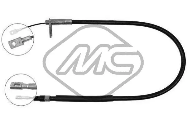 Cable Pull, parking brake (80949)