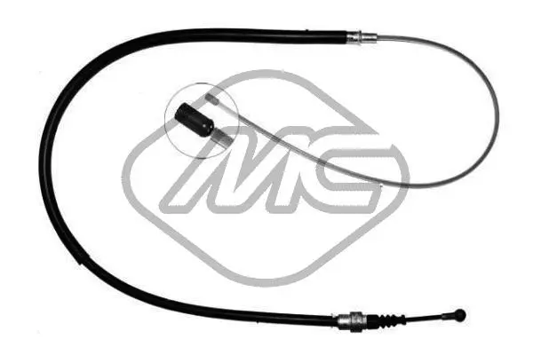 Cable Pull, parking brake (83249)