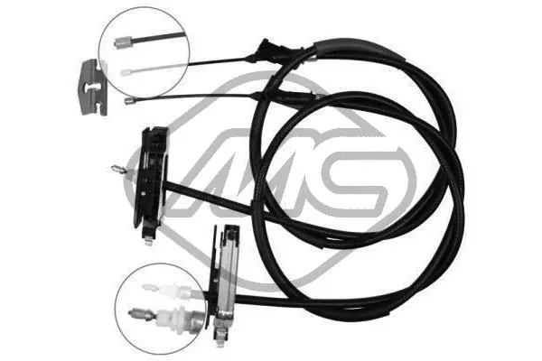 Cable Pull, parking brake (81819)