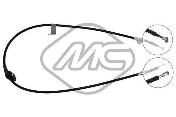 Cable Pull, parking brake (82322)