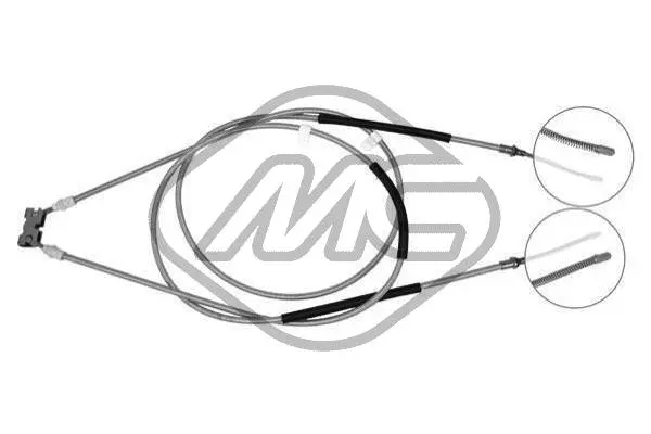 Cable Pull, parking brake (81797)