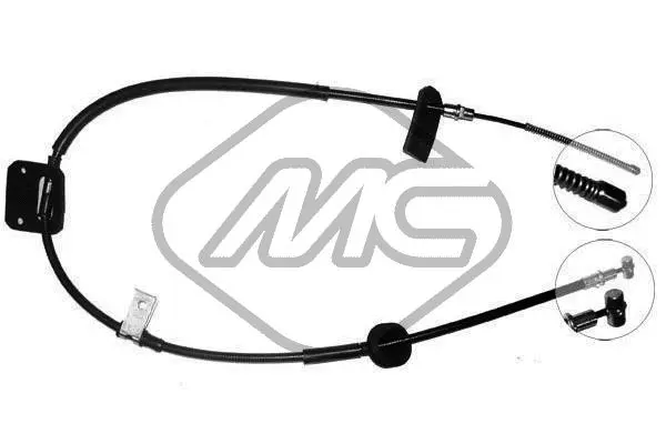 Cable Pull, parking brake (80259)
