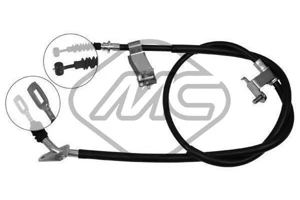 Cable Pull, parking brake (82219)