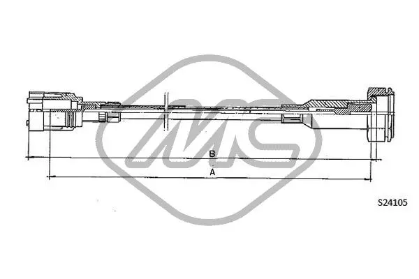 Speedometer Cable (82980)