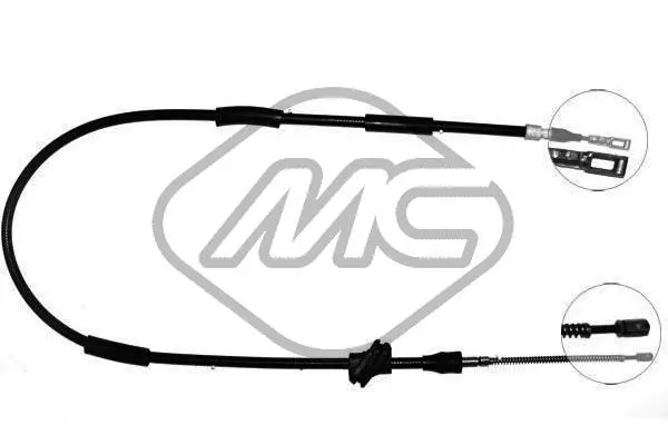 Cable Pull, parking brake (80558)