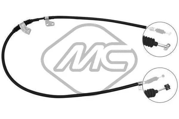 Cable Pull, parking brake (82187)