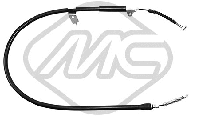 Cable Pull, parking brake (82302)