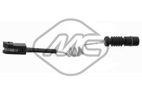 Warning Contact, brake pad wear (02103)