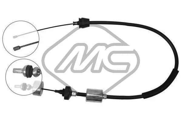 Cable Pull, clutch control (80100)