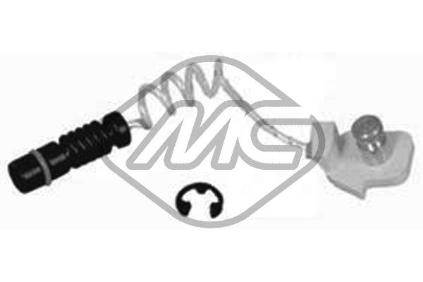 Warning Contact, brake pad wear (02099)