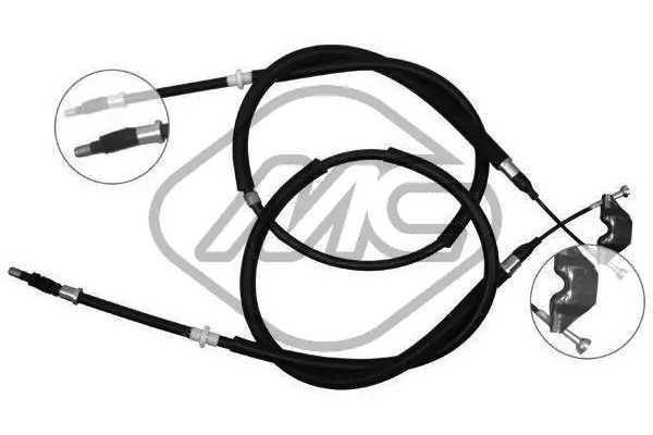 Cable Pull, parking brake (80328)