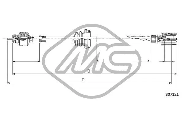 Speedometer Cable (81231)