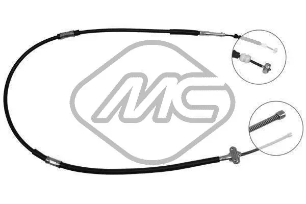 Cable Pull, parking brake (83457)