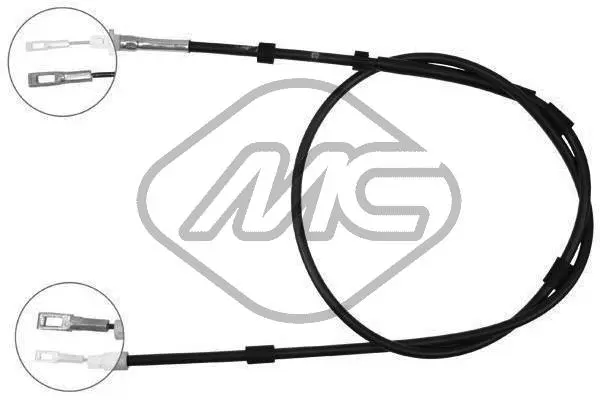 Cable Pull, parking brake (80982)