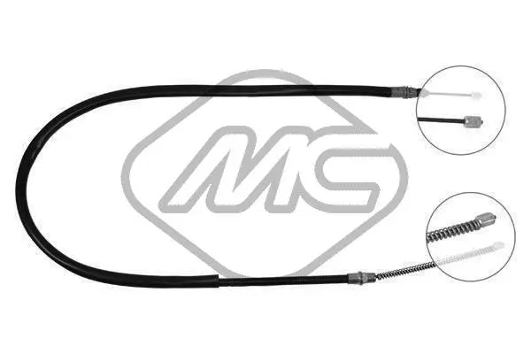 Cable Pull, parking brake (83066)
