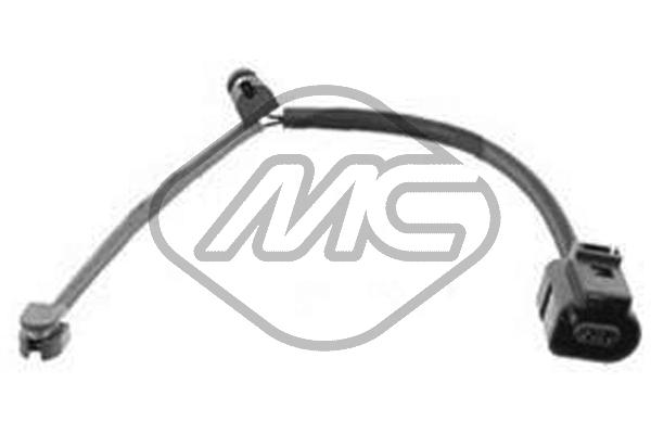 Warning Contact, brake pad wear (02119)