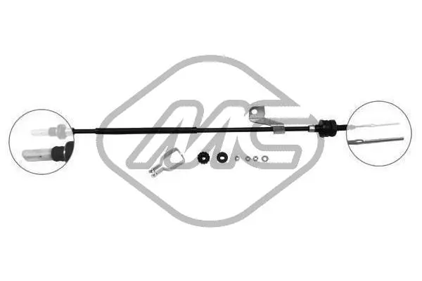 Cable Pull, clutch control (82289)