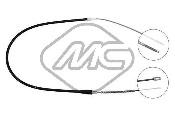 Cable Pull, parking brake (83735)