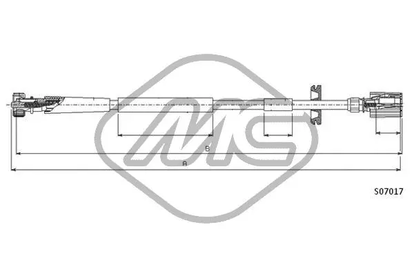Speedometer Cable (81246)