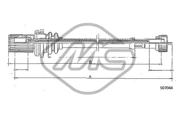 Speedometer Cable (81239)