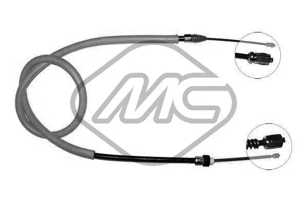 Cable Pull, parking brake (80435)