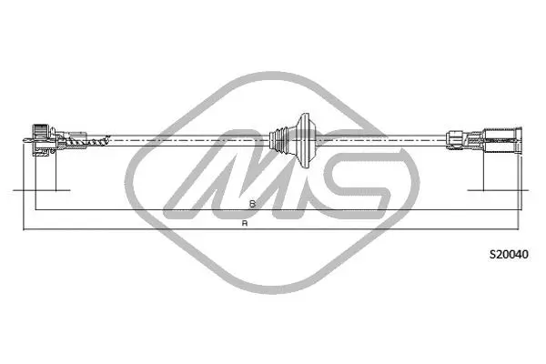 Speedometer Cable (82447)