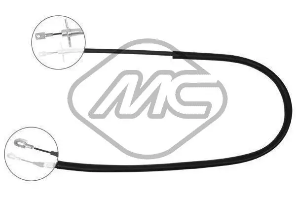 Cable Pull, parking brake (80963)