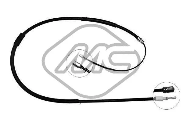 Cable Pull, parking brake (80351)
